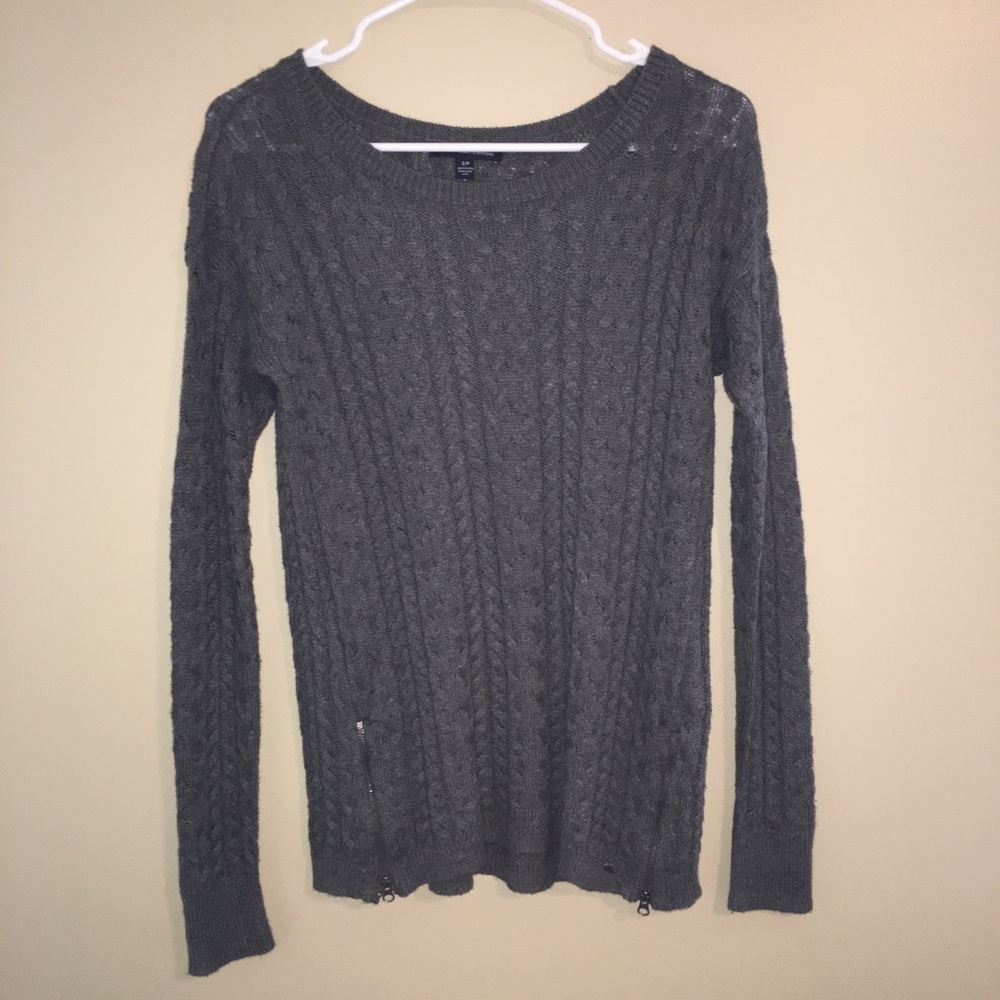 American Eagle Outfitters Grey Sweater